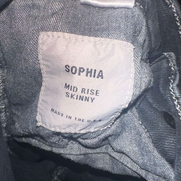 Baldwin KC Sophia mid rise skinny luxe black jeans - Picture 4 of 5